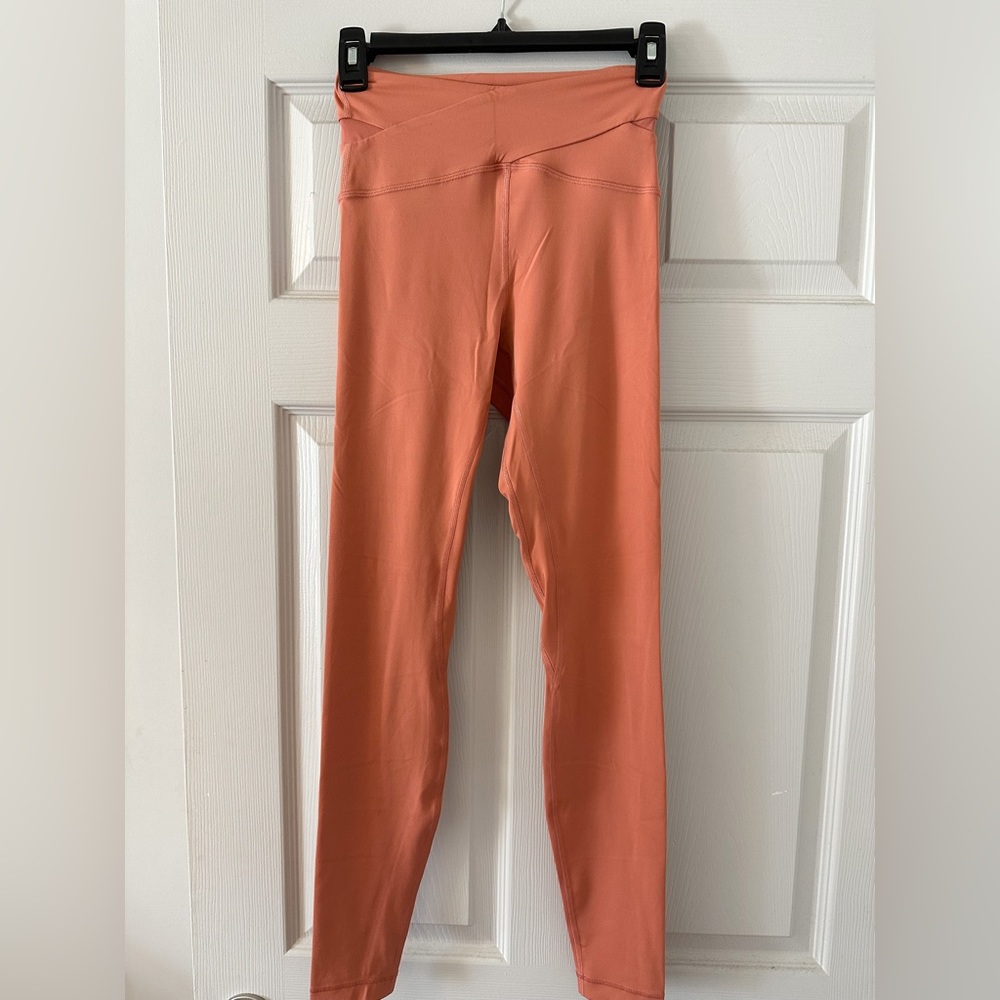 Coral/Orange Lululemon Full Length Leggings - Size 4